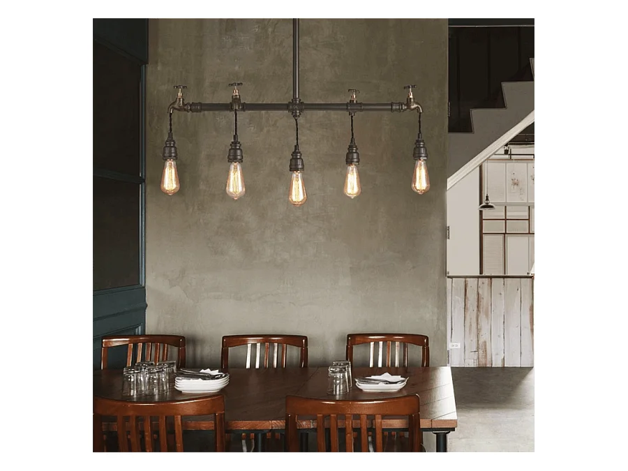 Suspension robinet industrielle 5 têtes - Neptune