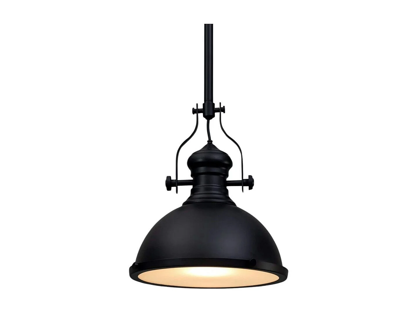 Suspension Industrielle Noire - Neris