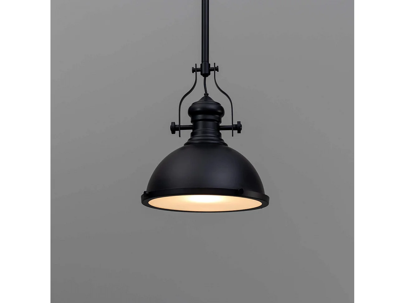 Suspension Industrielle Noire - Neris