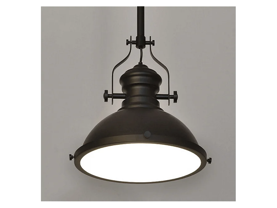 Suspension Industrielle Noire - Neris