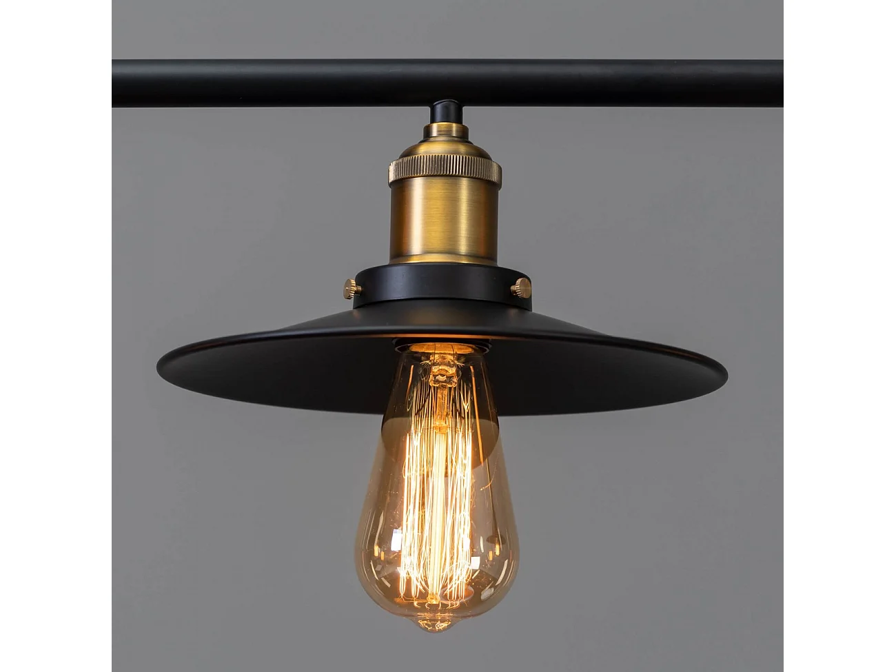 Lampe industrielle suspension - Triple Piattino