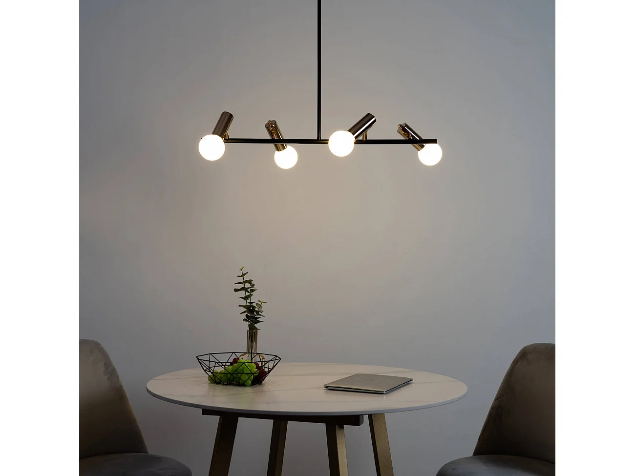 Suspension contemporaine en métal - Mady