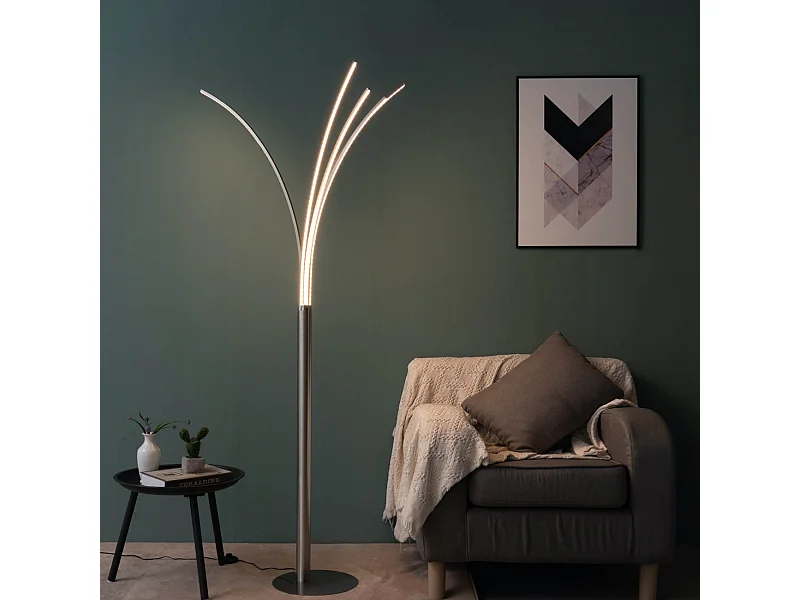 Lampadaire design à bras LED design H180 cm - Livorno