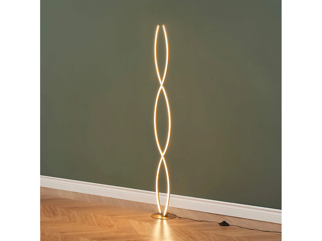 Lampadaire onde LED dimmable design 150 cm - Orionis