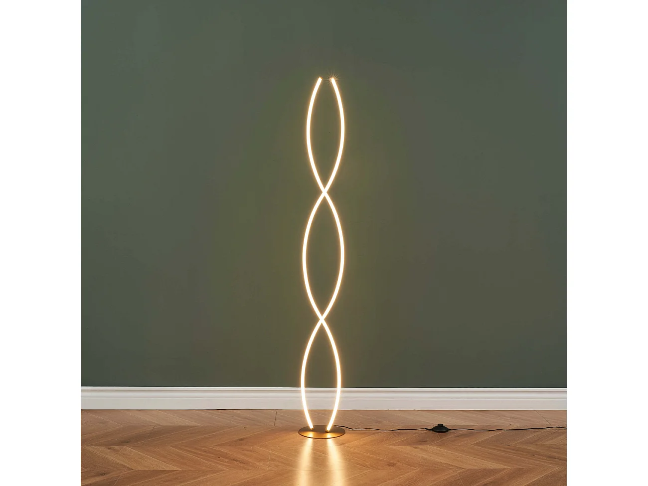 Lampadaire onde LED dimmable design 150 cm - Orionis