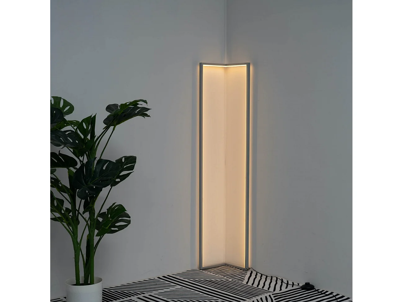 Lampadaire angle design LED coin - Tivoli