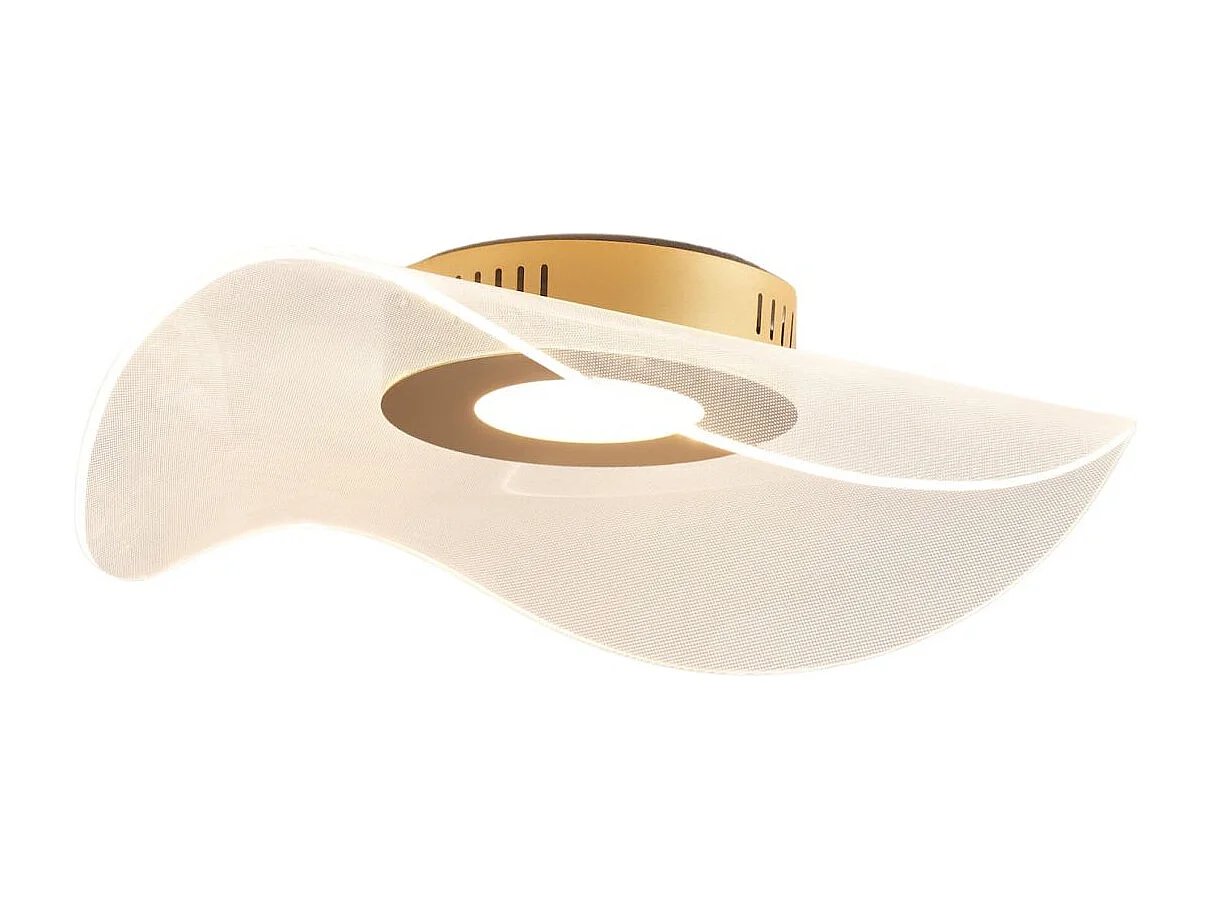 Plafonnier LED vague dynamique 48 cm - Ondenis