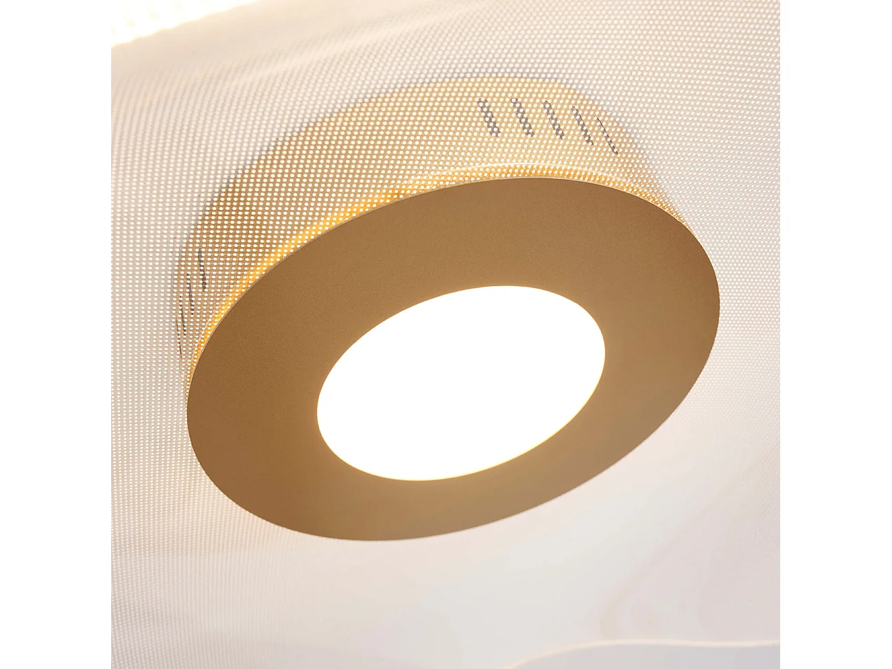 Plafonnier LED vague dynamique 48 cm - Ondenis