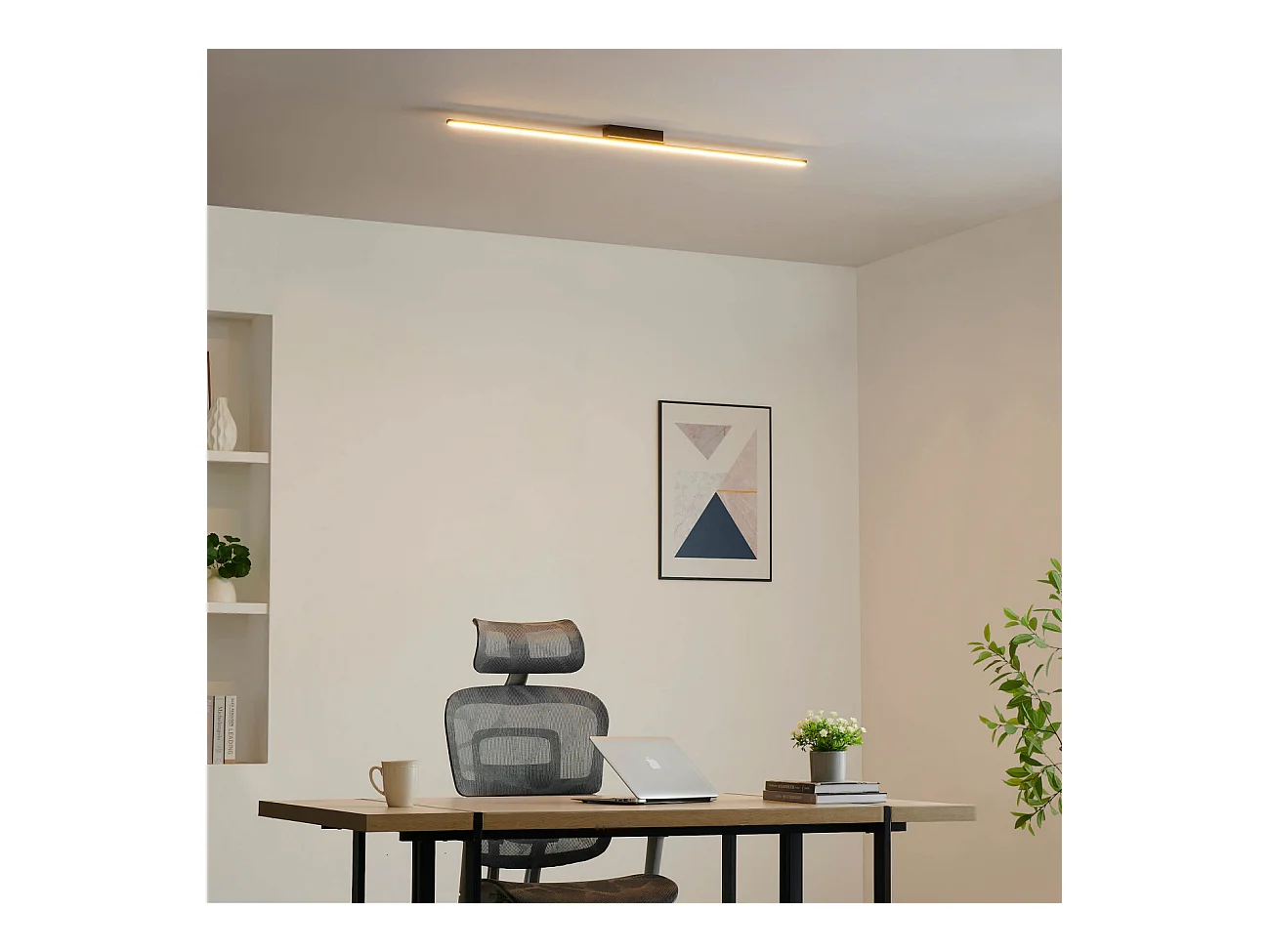 Plafonnier ou Applique murale longiligne ultra design - Nagai