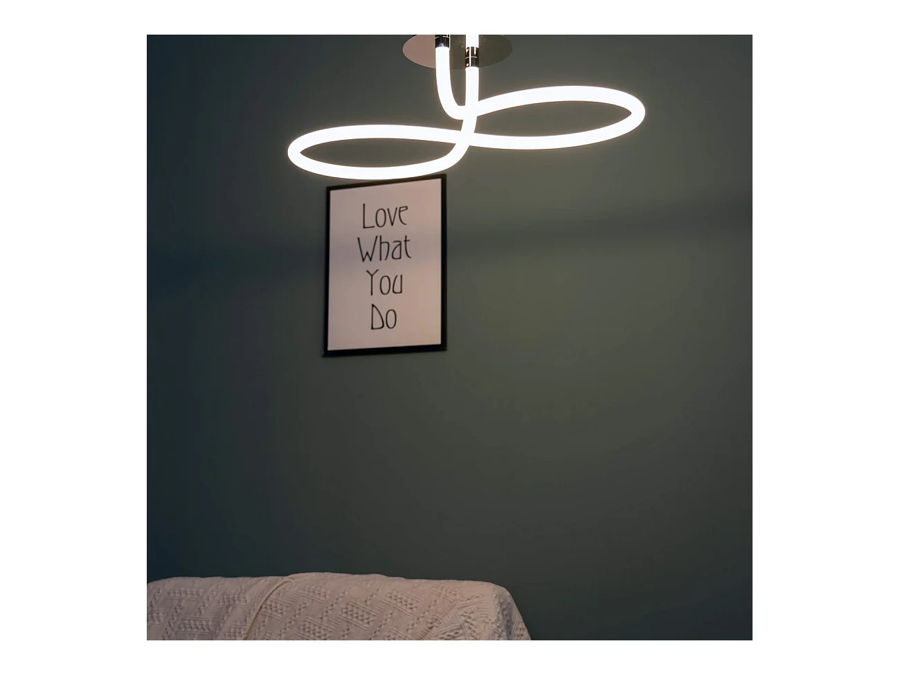 Plafonnier bande lumineuse LED infini - Aenaria