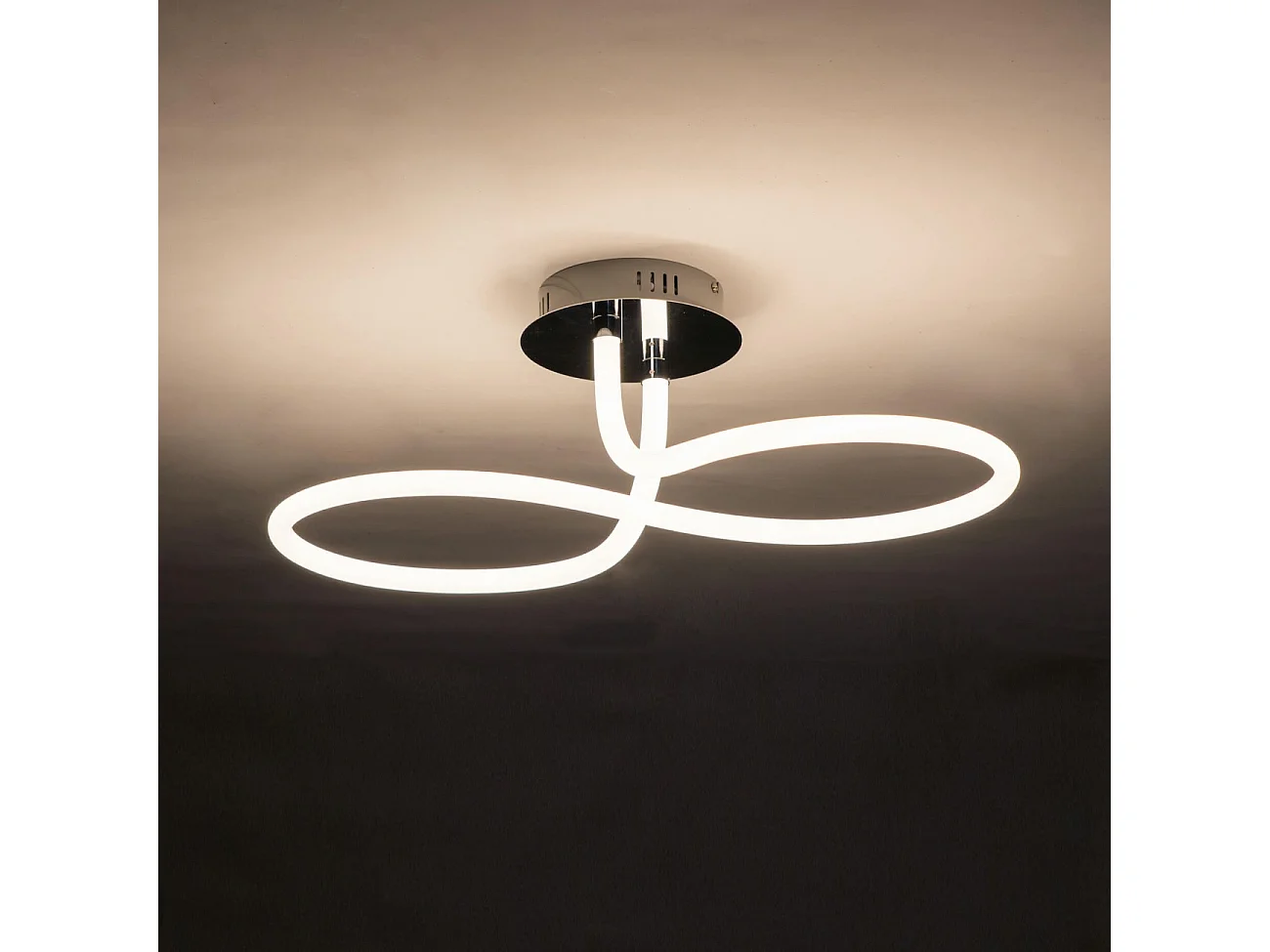 Plafonnier bande lumineuse LED infini - Aenaria