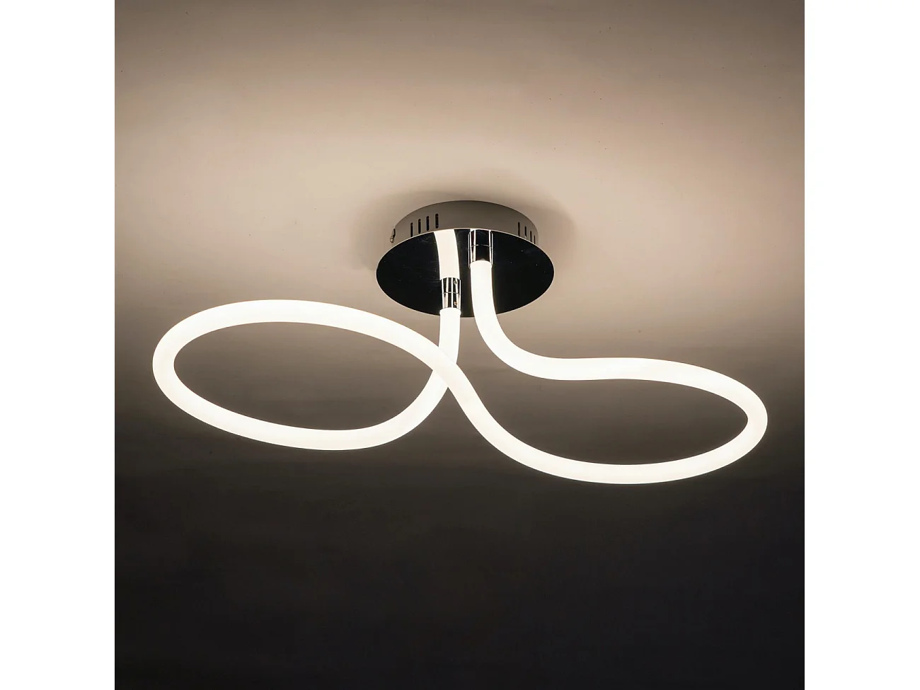 Plafonnier bande lumineuse LED infini - Aenaria