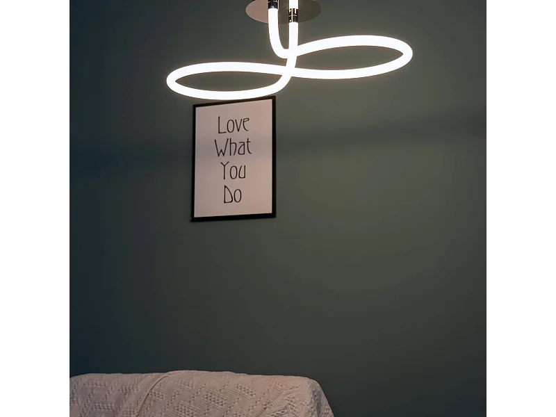 Plafonnier bande lumineuse LED infini - Aenaria