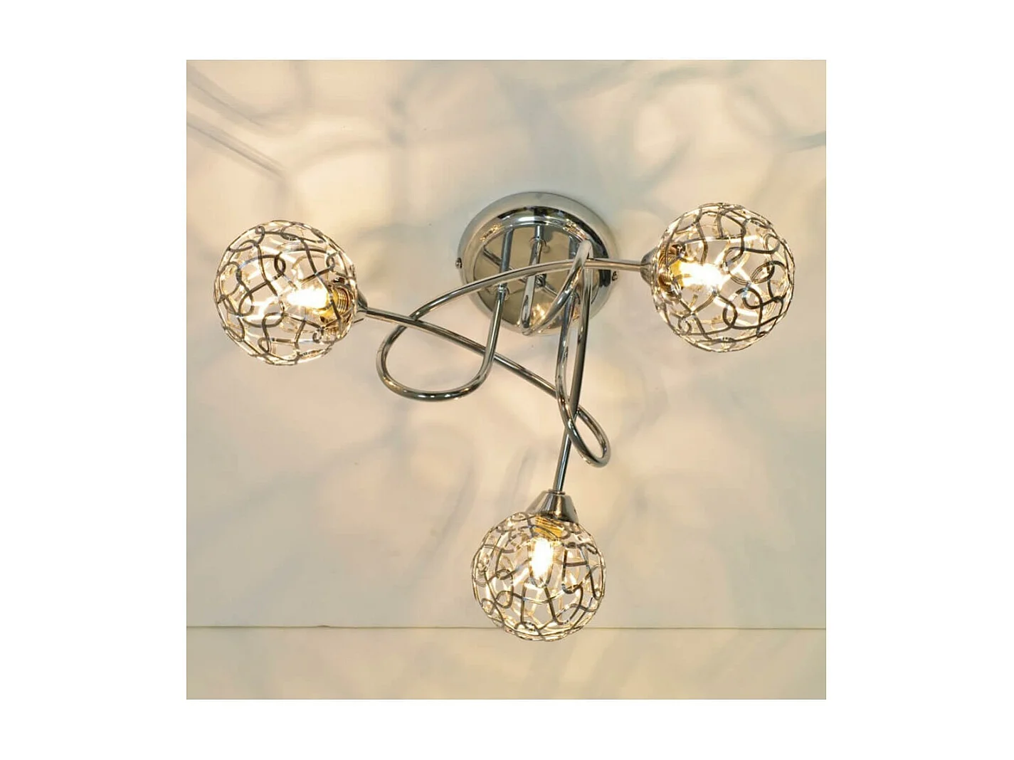 Plafonnier design 3 boules Aphyse