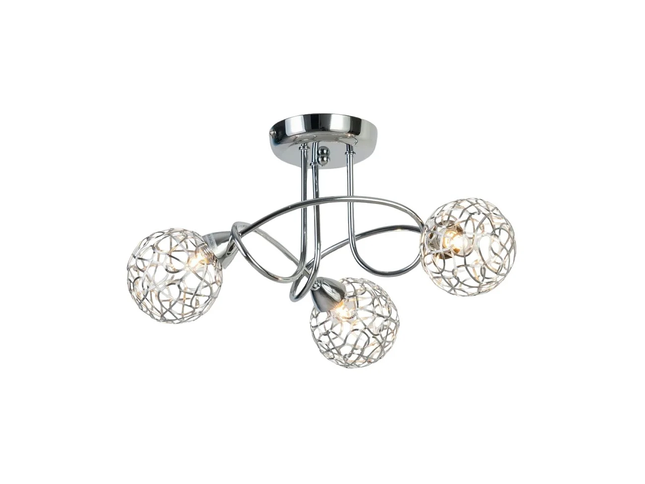 Plafonnier design 3 boules Aphyse