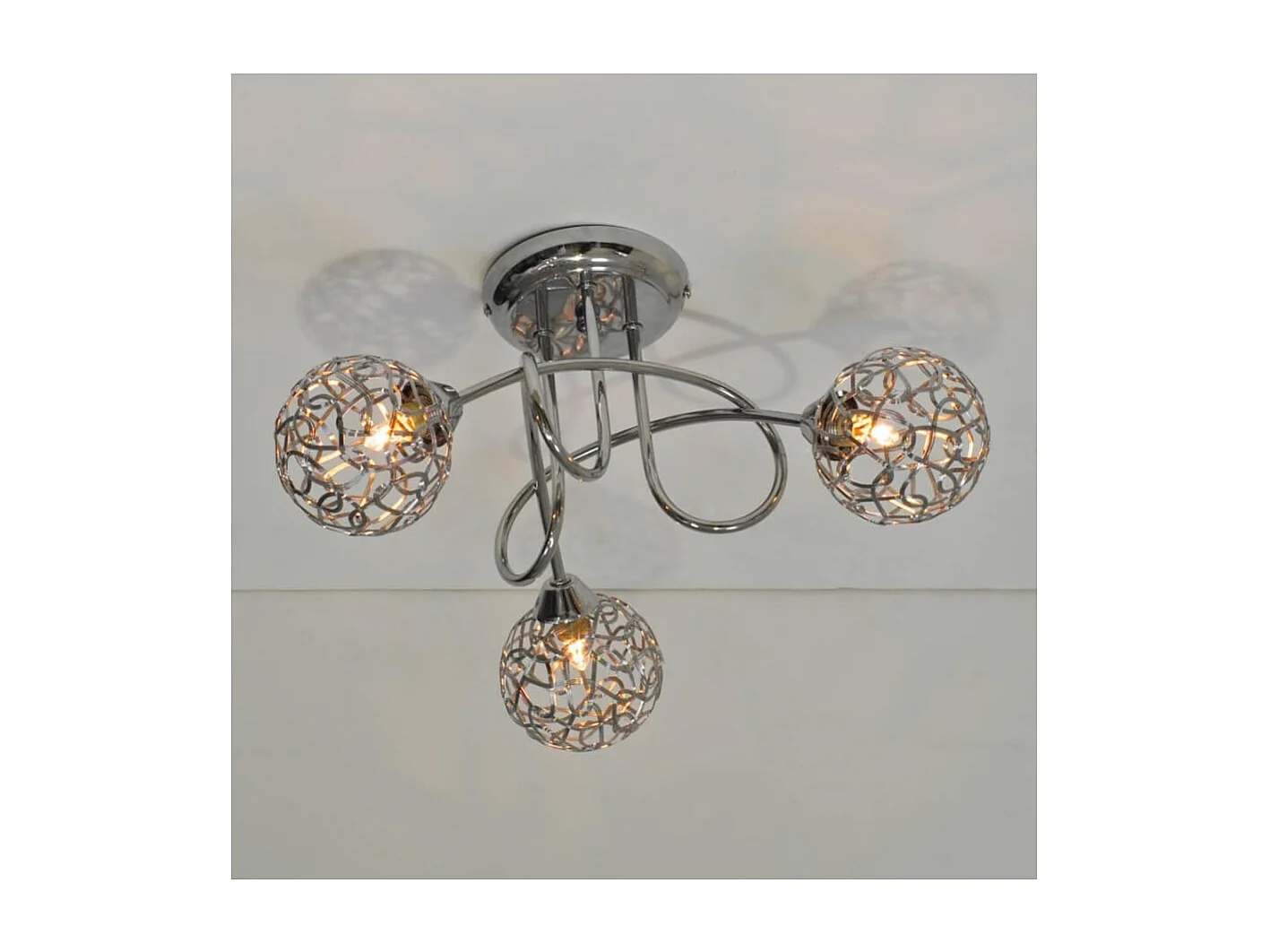 Plafonnier design 3 boules Aphyse