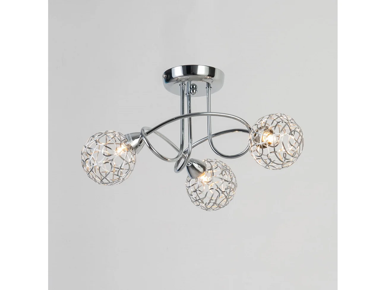 Plafonnier design 3 boules Aphyse