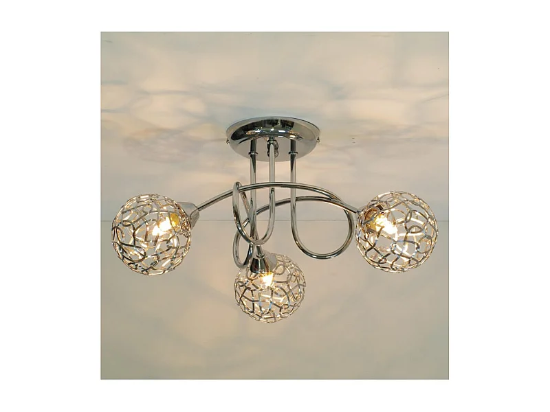 Plafonnier design 3 boules Aphyse