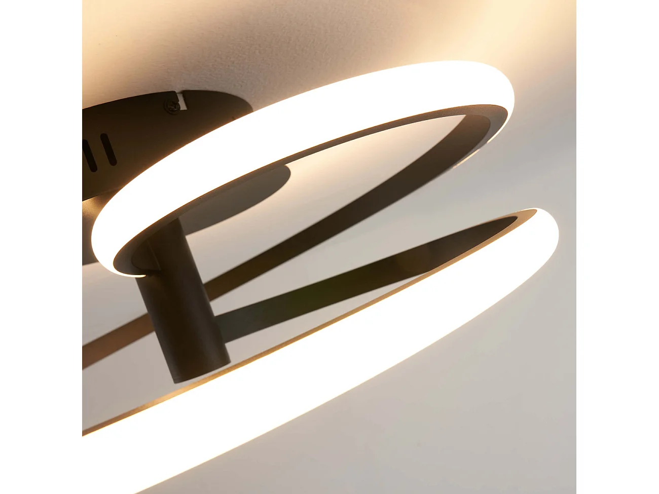 Plafonnier LED cercles lumineux dimmable - Keane