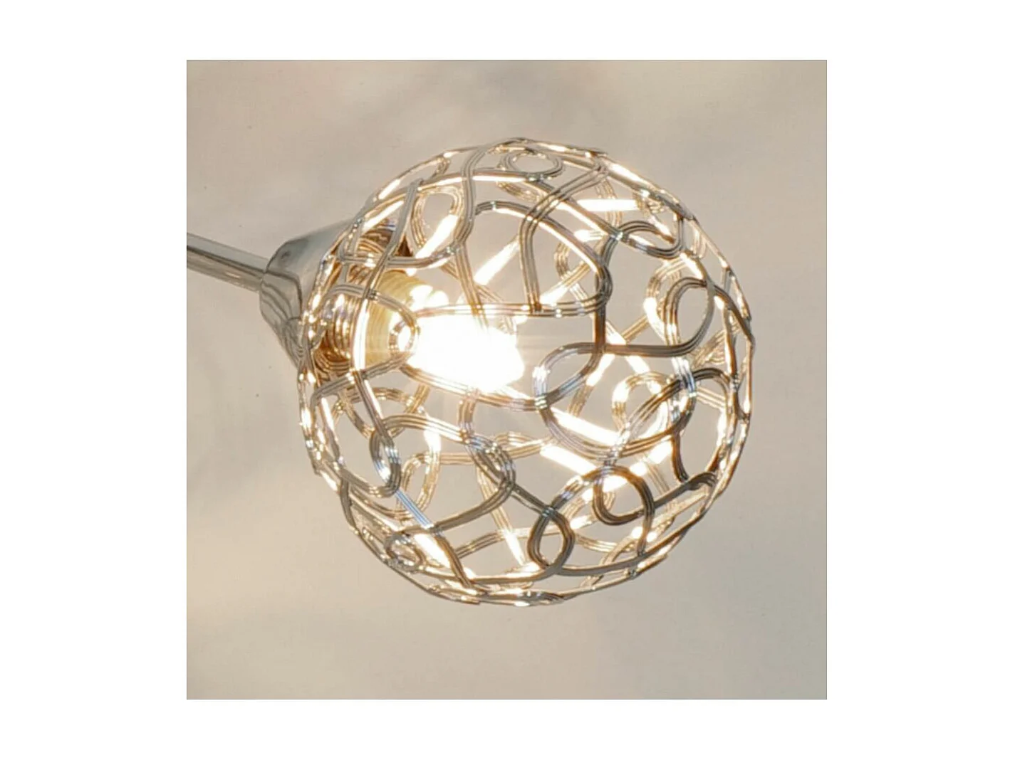 Plafonnier design 5 boules Aphyse