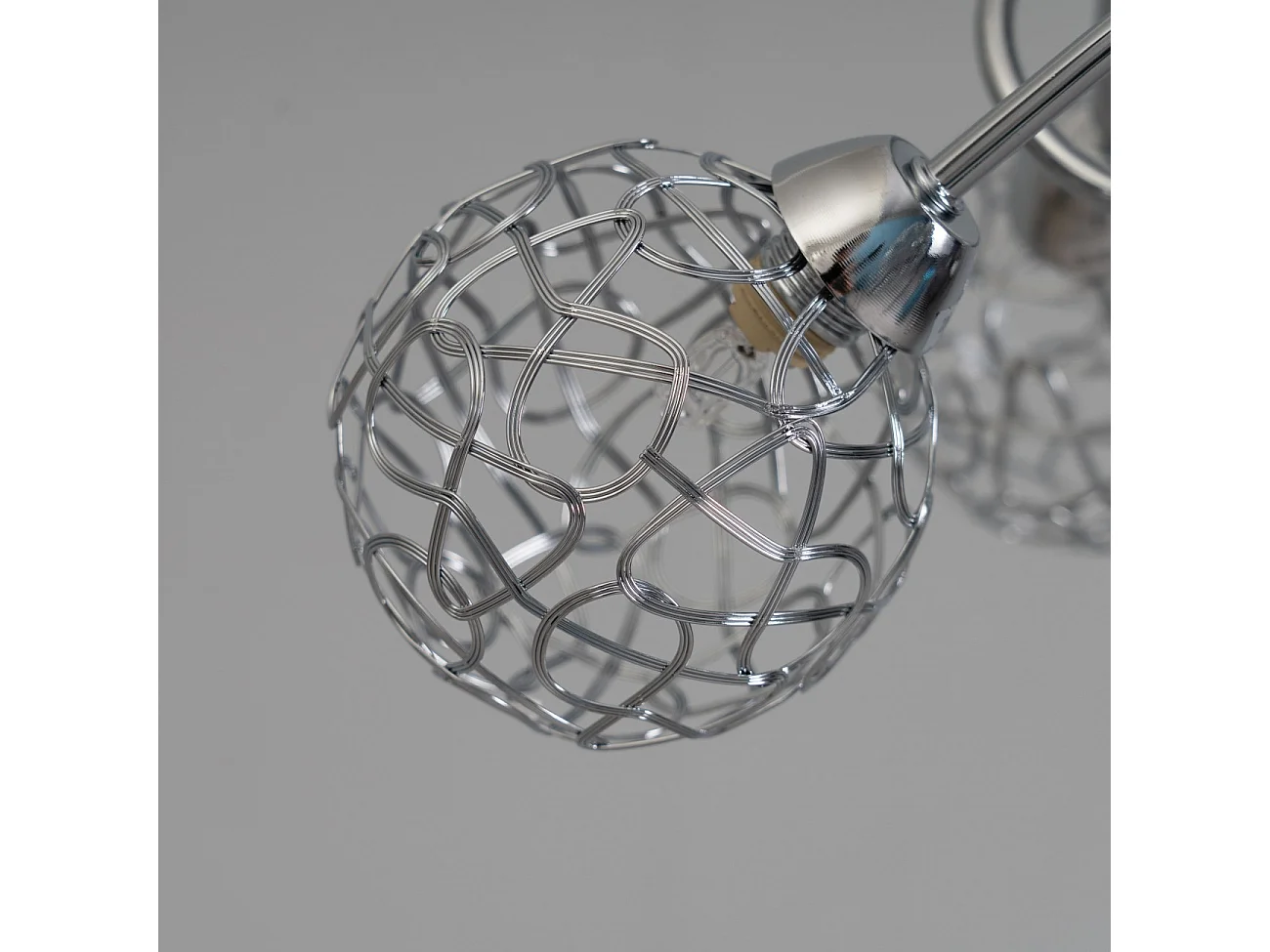 Plafonnier design 5 boules Aphyse