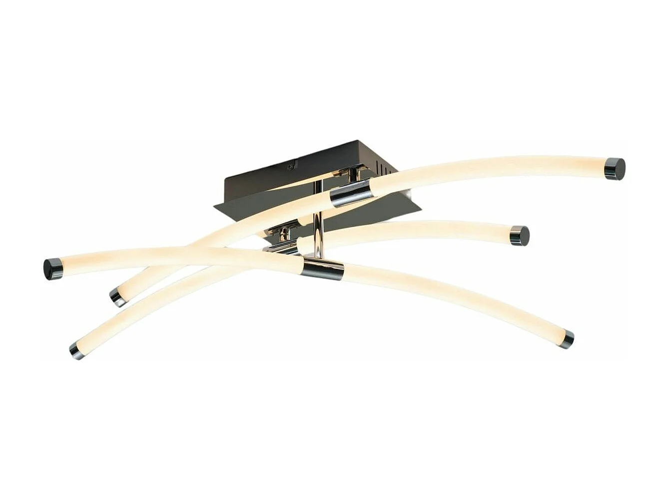 Plafonnier LED triple branche angle ajustable - Adrianna