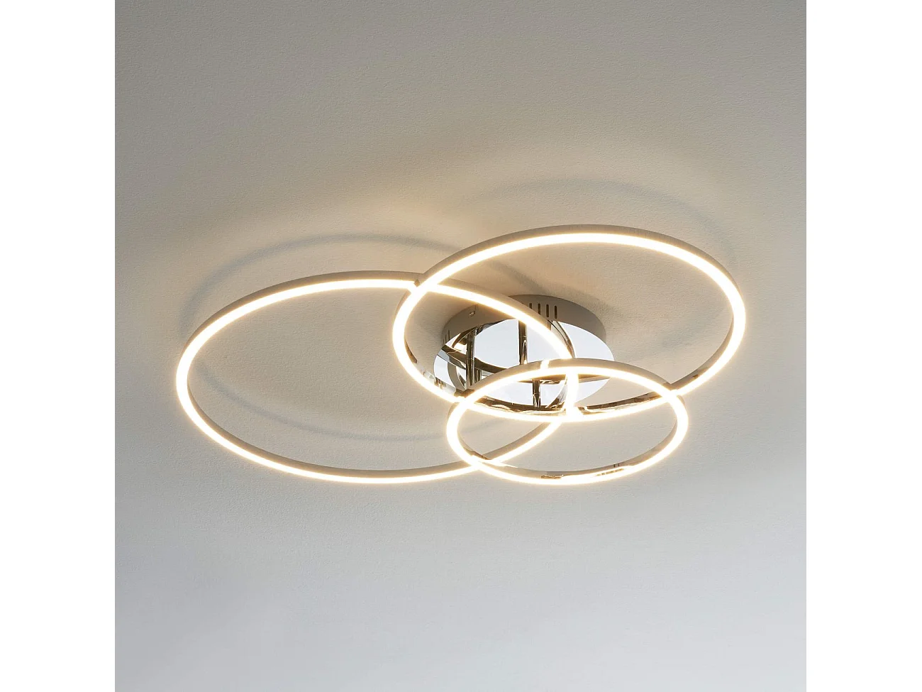 Plafonnier design LED triple cercle - Paciano