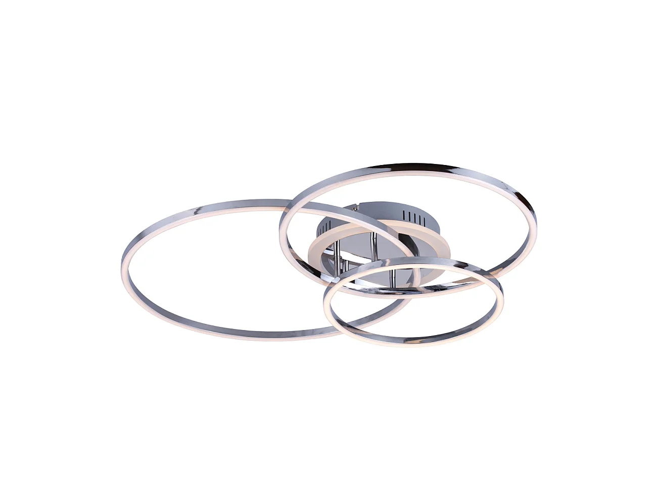 Plafonnier design LED triple cercle - Paciano