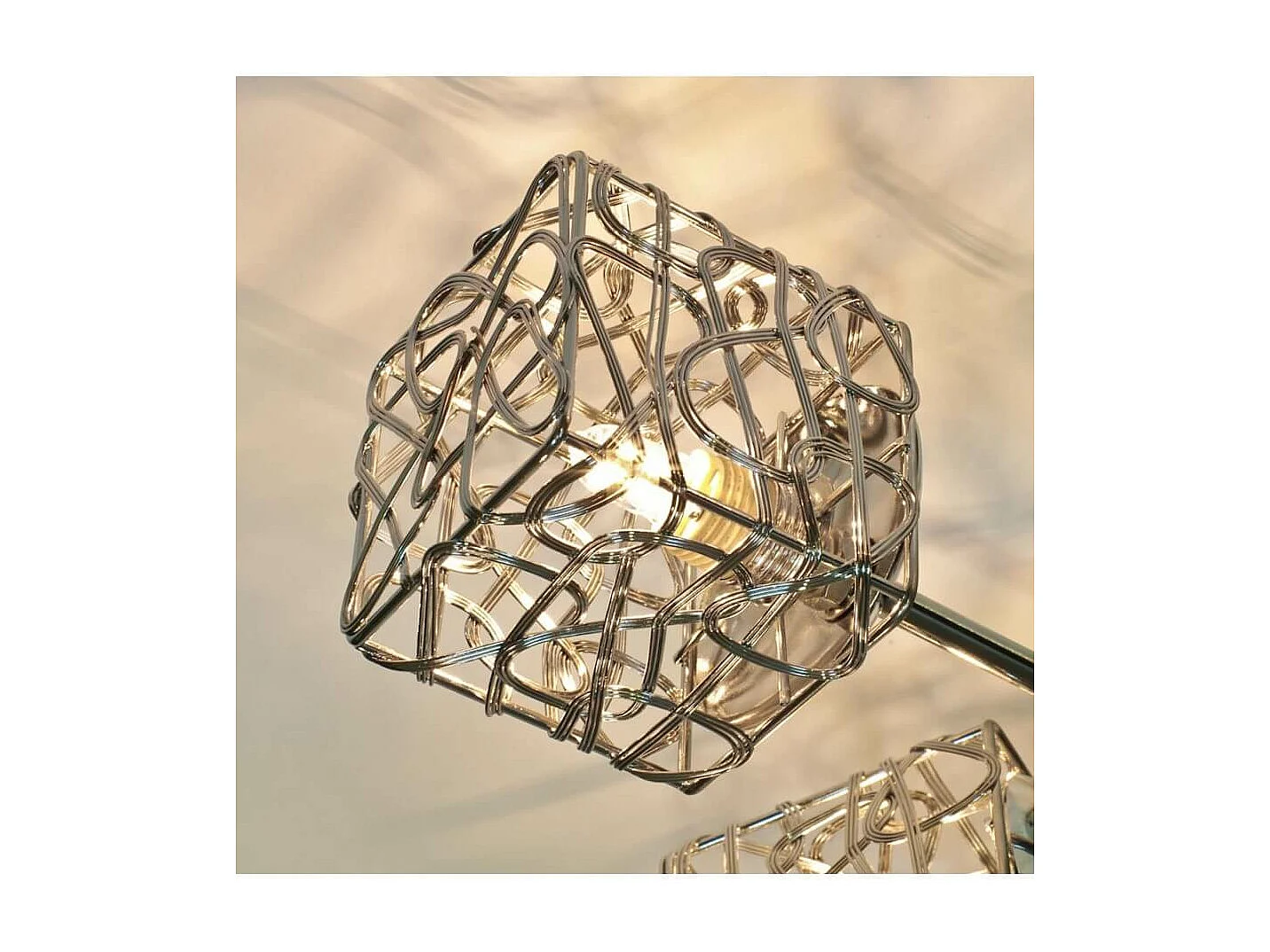 Plafonnier en métal APHYSE à 6 branches