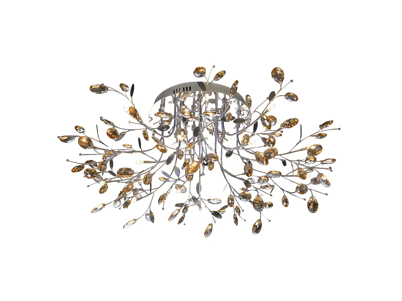 Plafonnier chromé cristal - Aiken