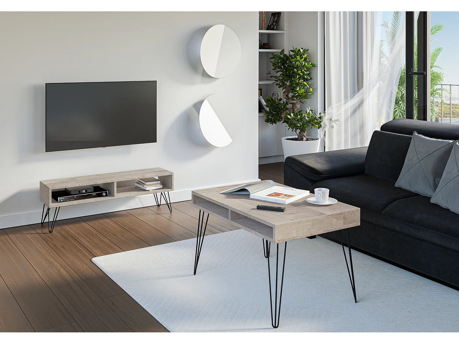 Mae ława K355 Platinum Grange Oak