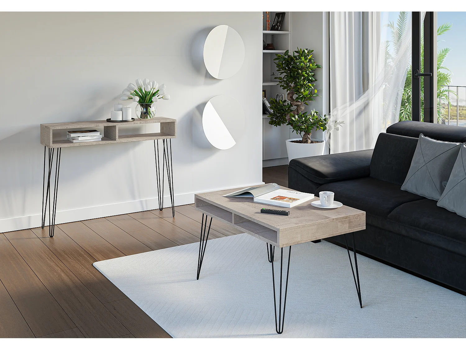 Mae ława K355 Platinum Grange Oak