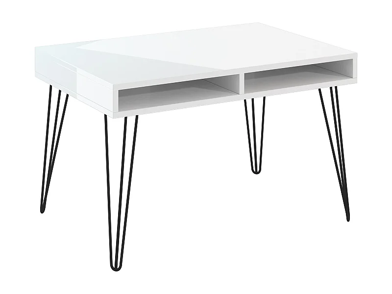 Mae ława biały połysk