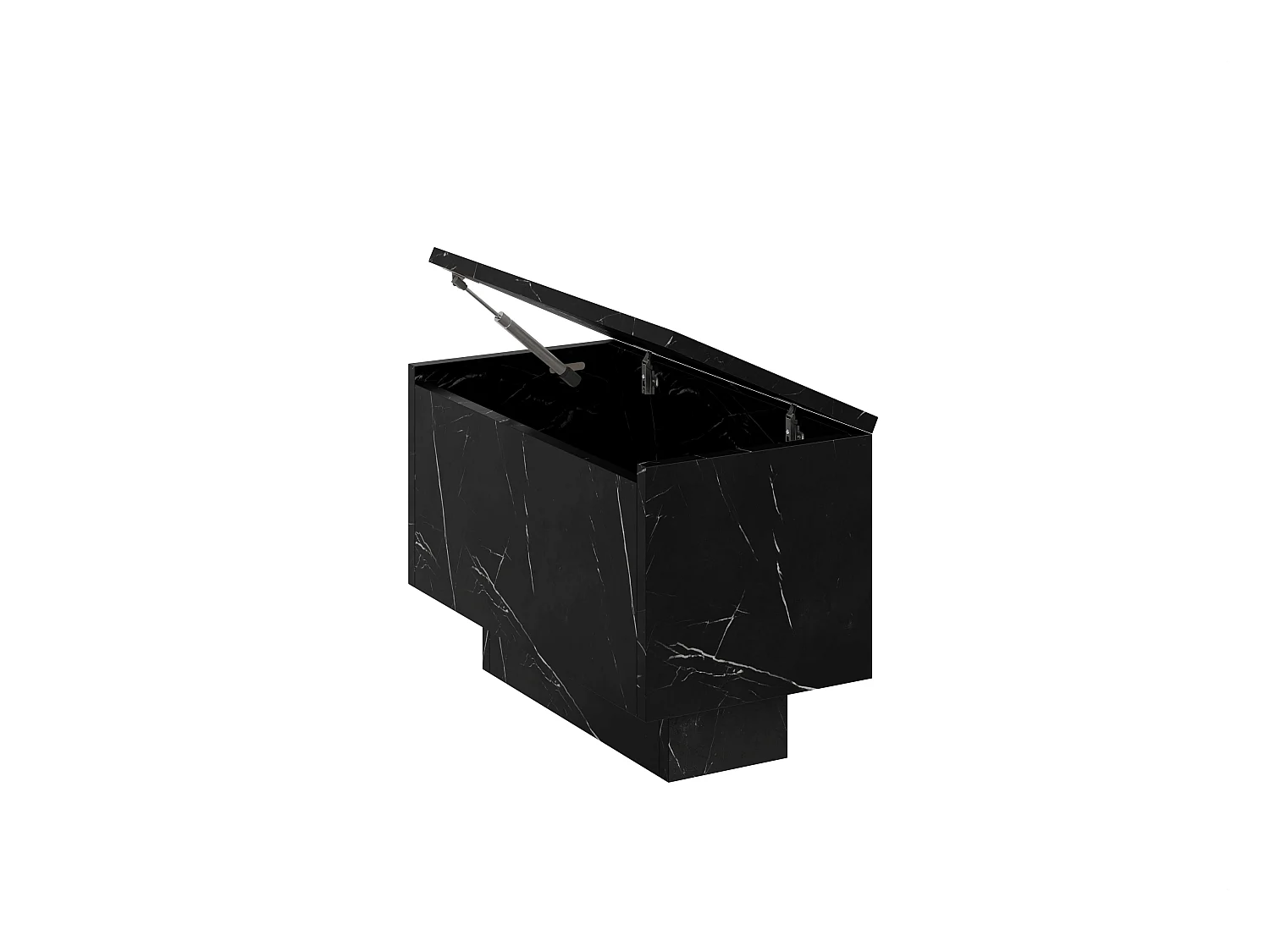 Moon 30 ława czarny marmur