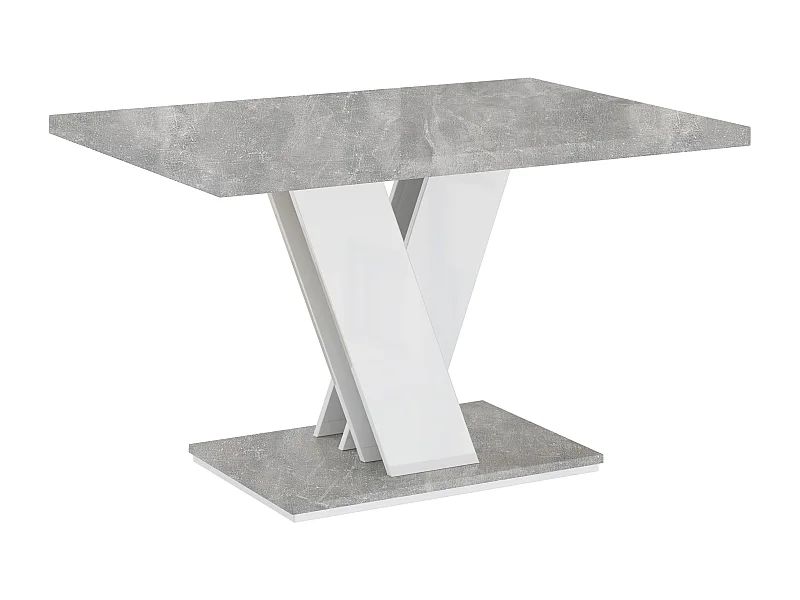 Malvi ława biały mat beton