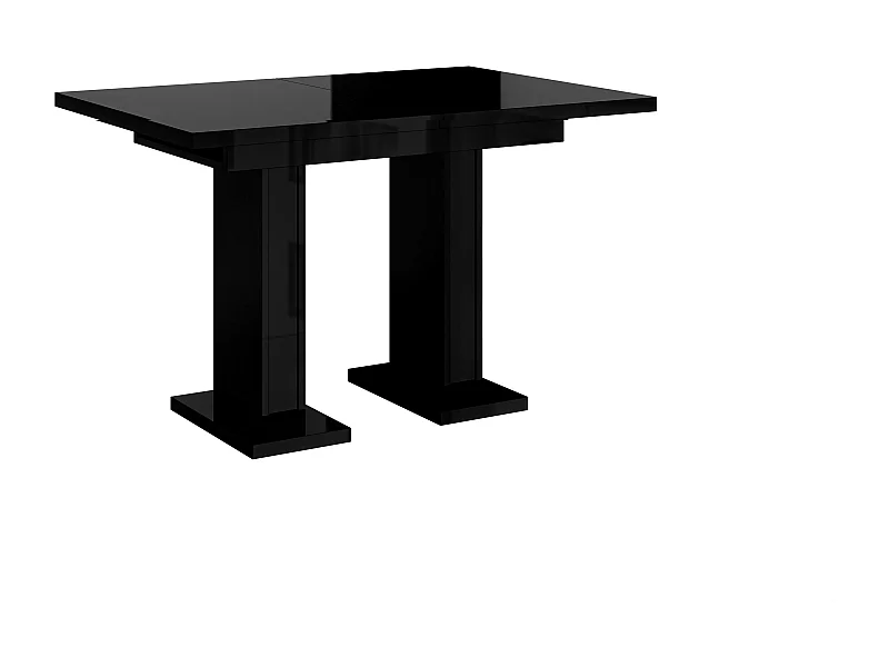 Glass stół czarny połysk