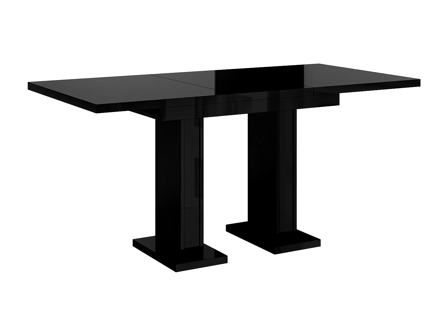 Glass stół czarny połysk