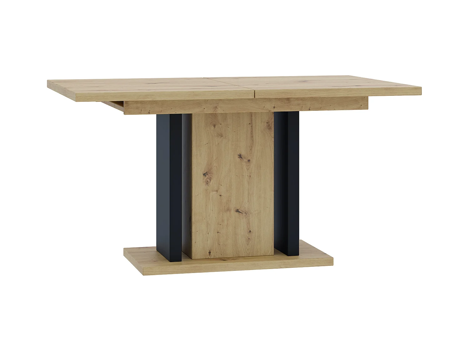 Wood stół artisan czarny