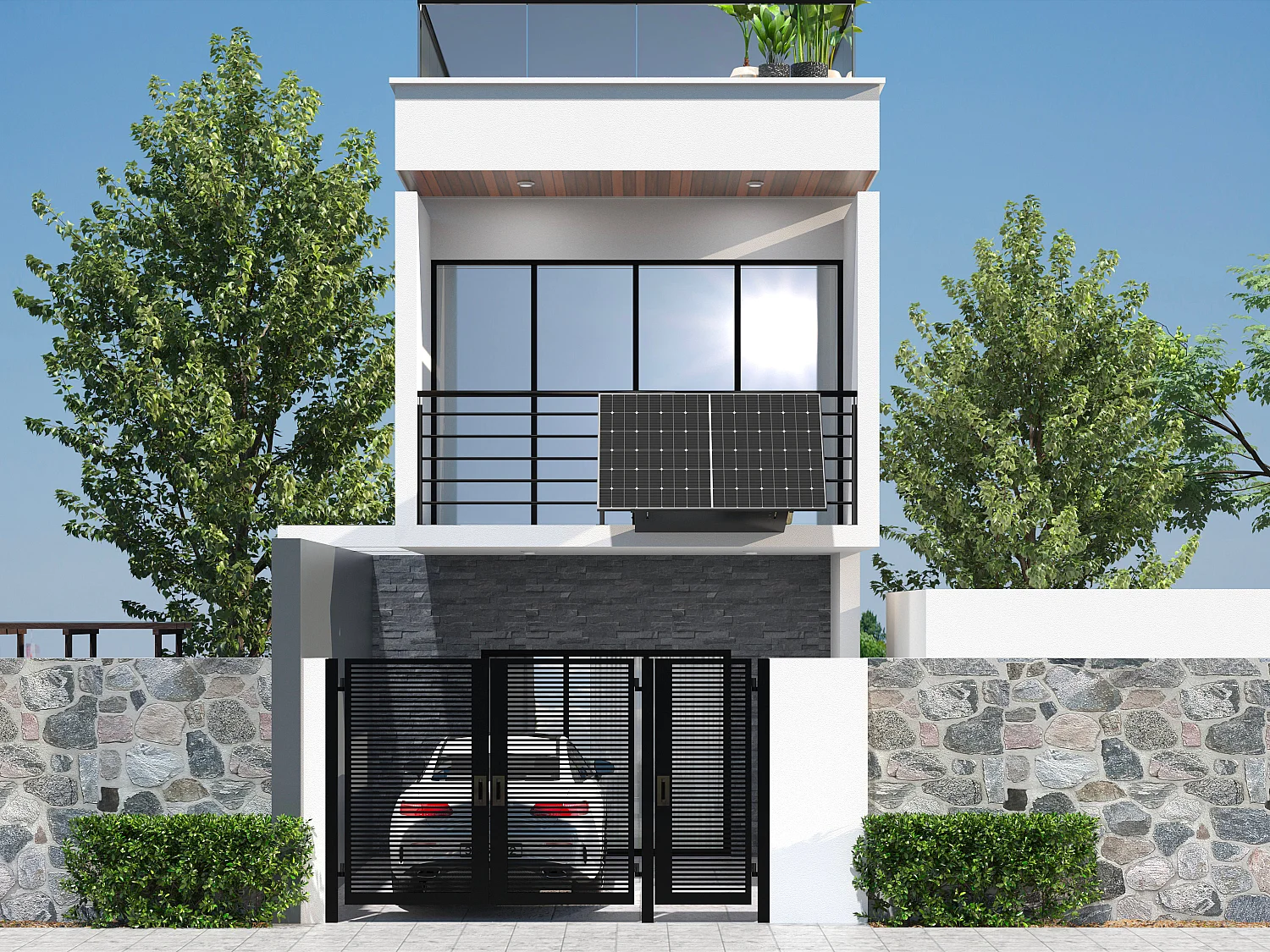 Kit de panel solar Plug & Play - 425 W - LUMINOSER