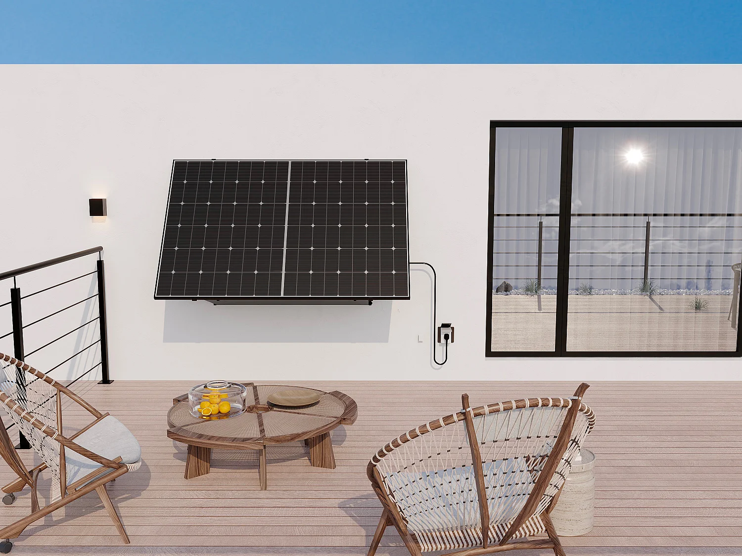 Kit de panel solar Plug & Play - 425 W - LUMINOSER