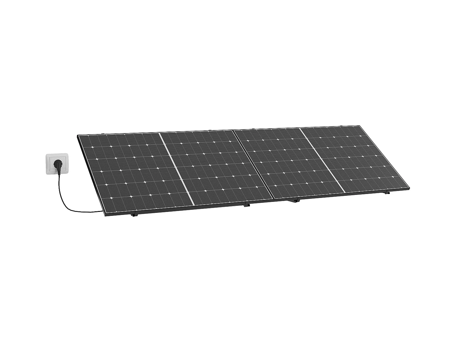 Kit 2 panneaux solaires Plug and Play - 850 W - LUMINOSER
