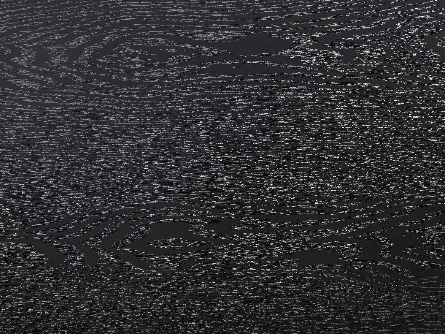 Utdragbart matbord för 6 till 12 kuvert i MDF och stål - Svart - KOMONI