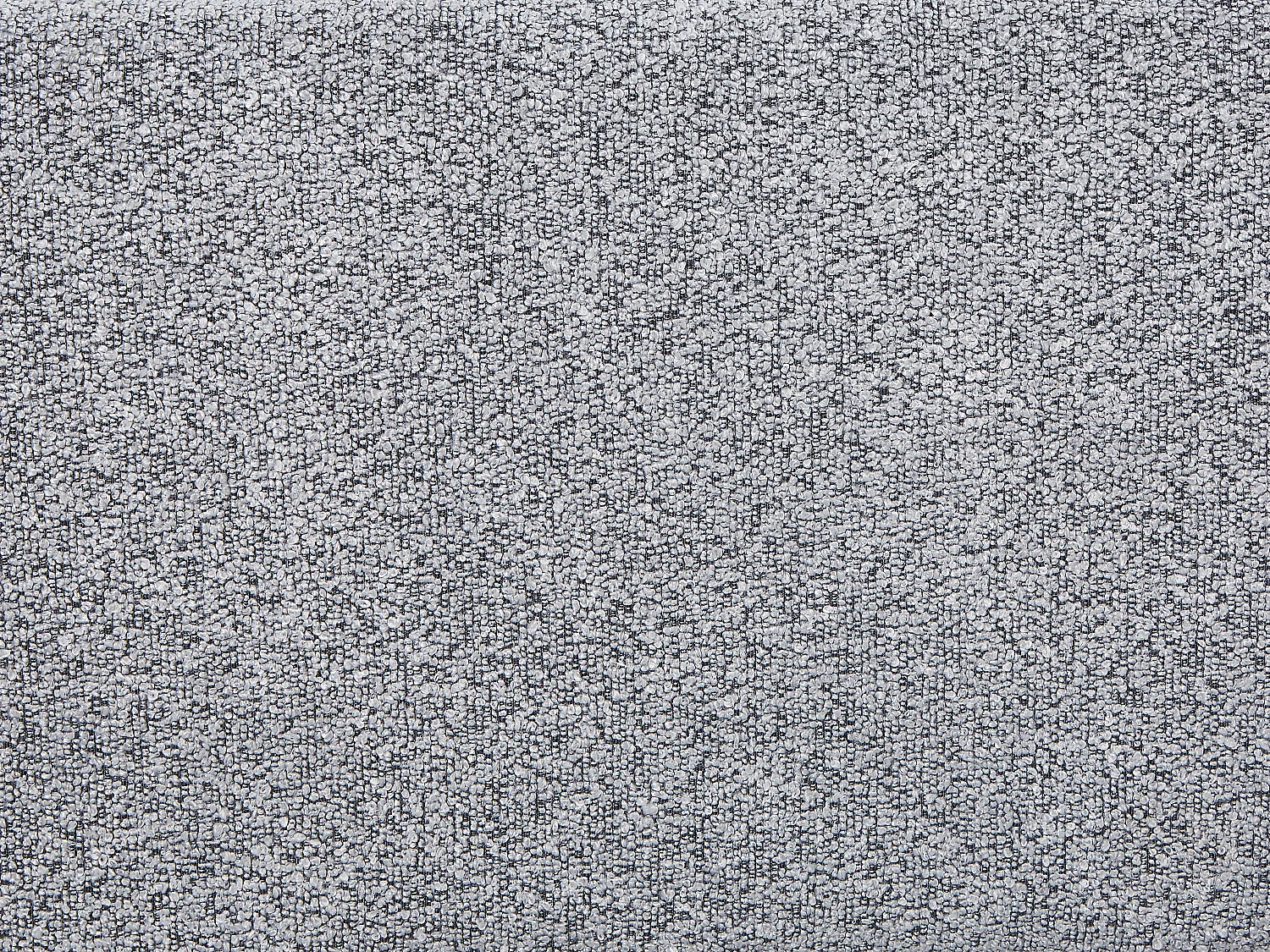 Lit coffre 180 x 200 cm - Tissu bouclette - Gris - MAZIRI