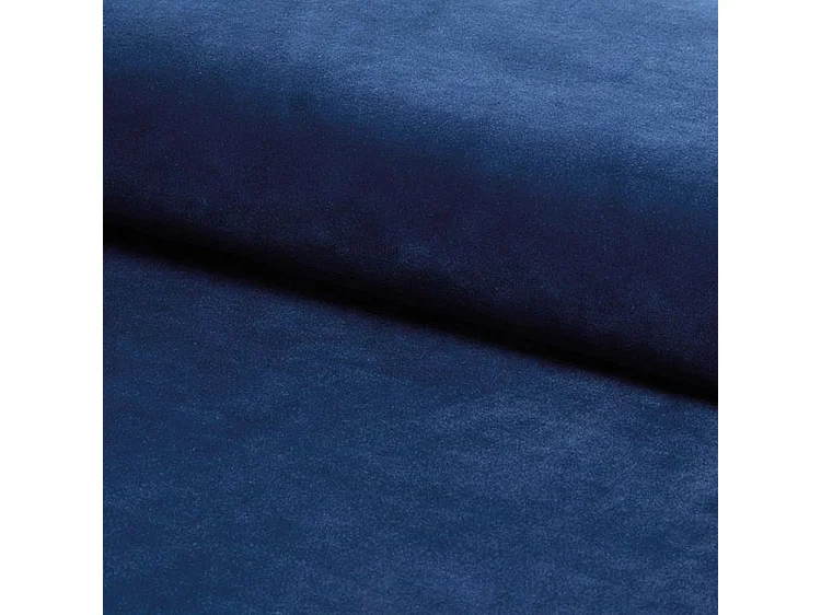 Pufa LORI VELVET granatowa