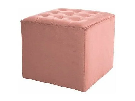 Pufa LORI VELVET antyczny róż
