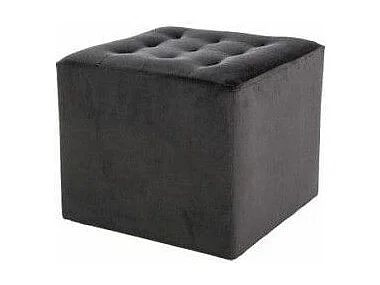 Pufa LORI VELVET czarna