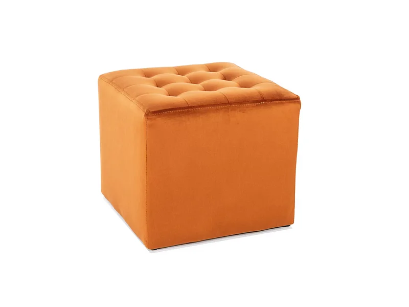 Pufa LORI VELVET cynamonowa