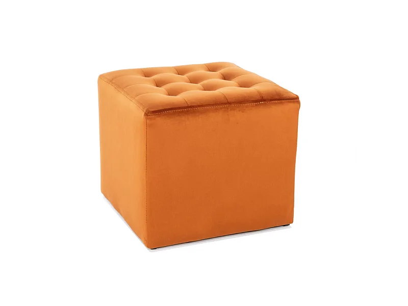 Pufa LORI VELVET cynamonowa