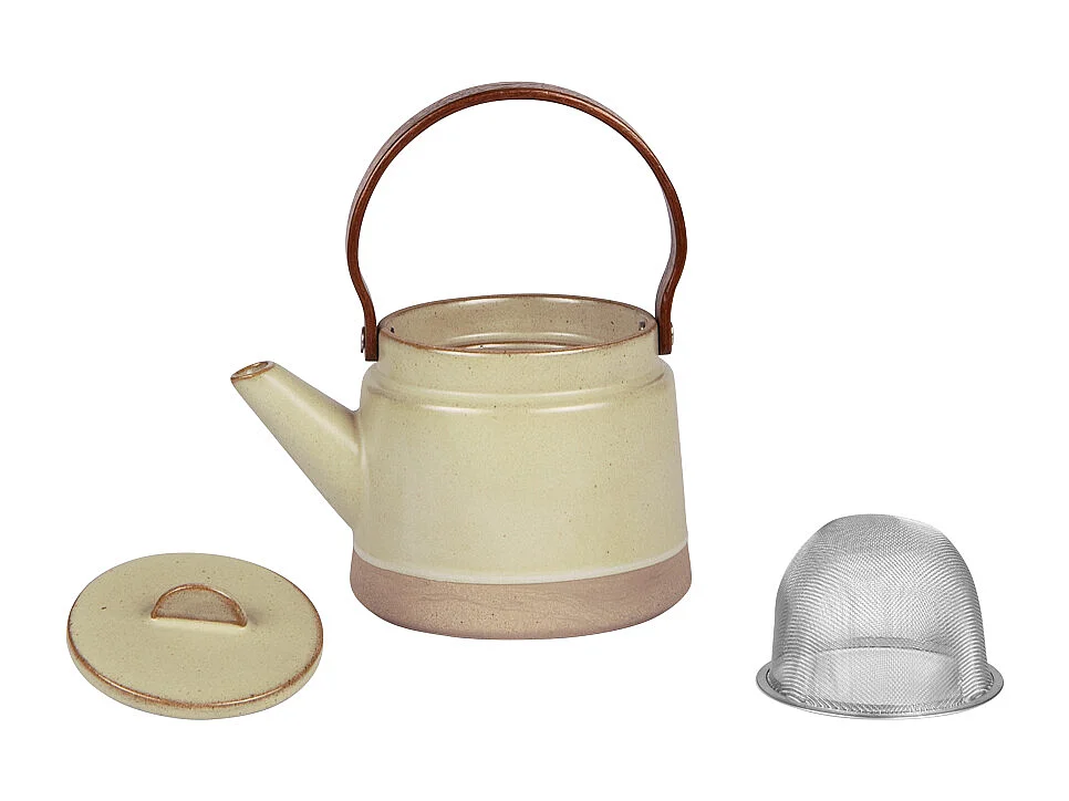 Théière avec filtre Bocage beige 0,6L