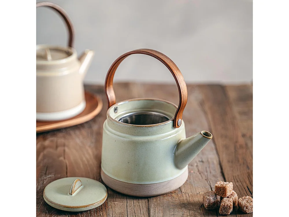 Théière avec filtre Bocage beige 0,6L